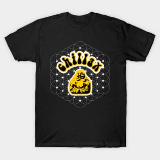 Budai "Chillax" Laughing Buddha T shirt T-Shirt